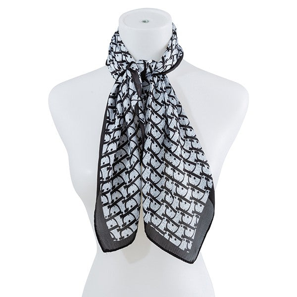 VERSATILE LUXURY PATTERN SILK SCARF