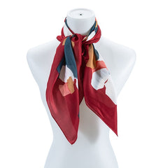 Silk Artist Pattern Fashion Scarf